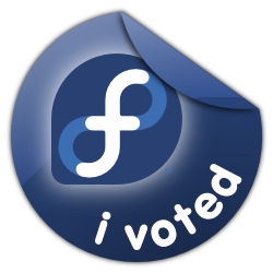 Fedora I Voted image